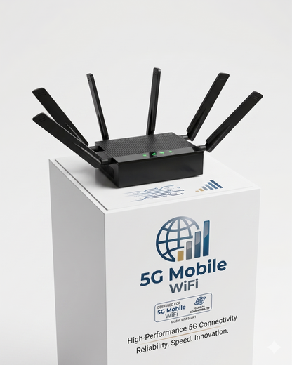 5G Mobile WiFi Router & Unlimited Data